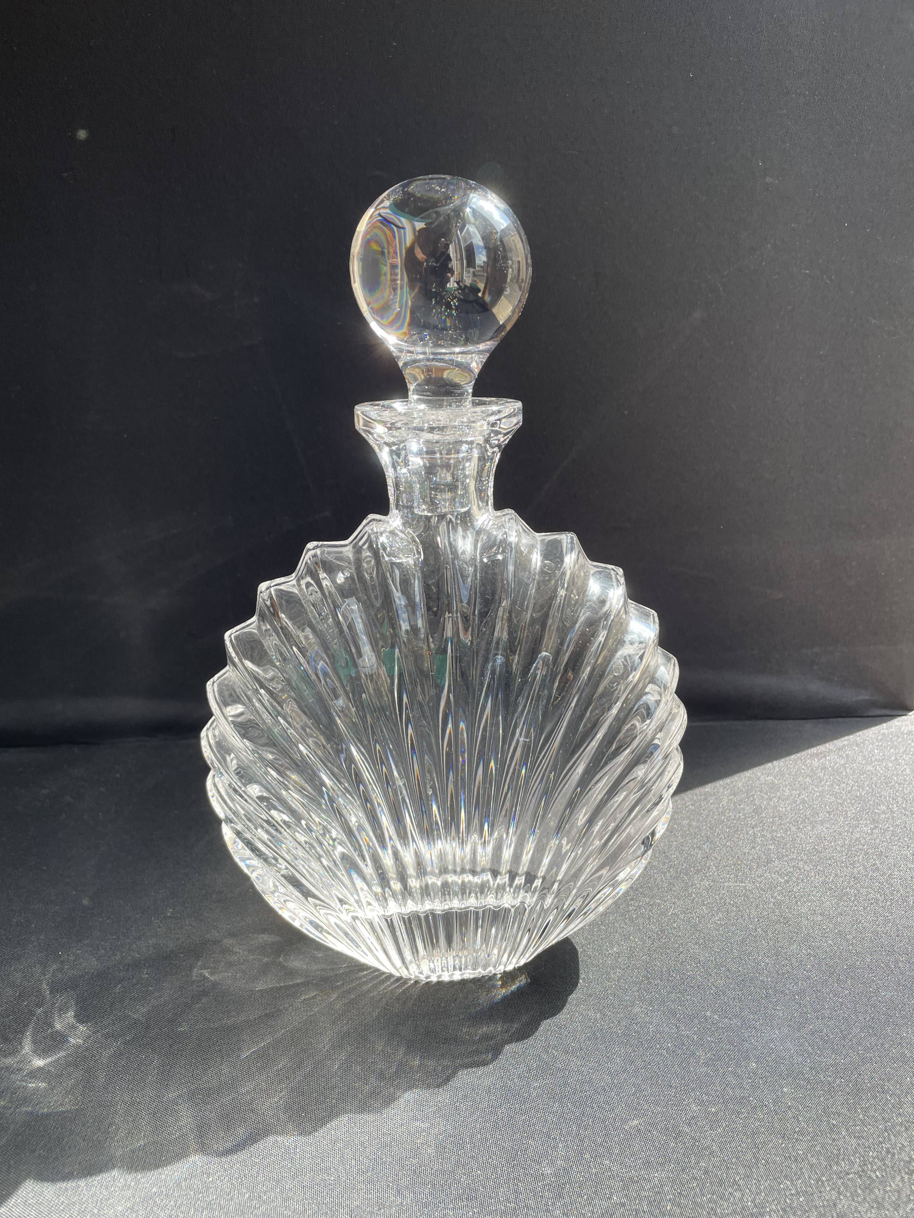 Perfume or strong alcohol bottle