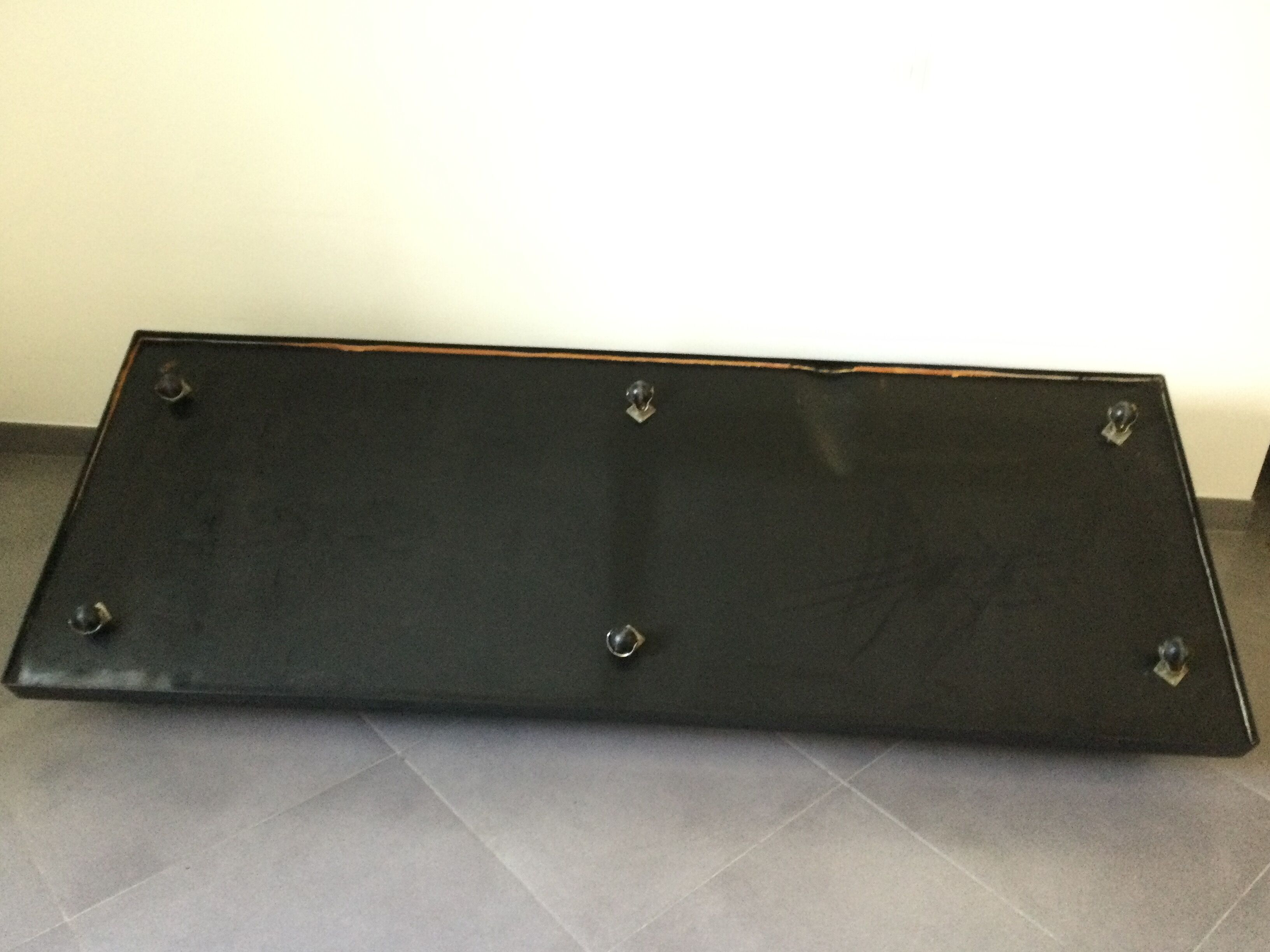 Cini Boeri - Sofa Gradual Lounge Black Leather Knoll/Gavina