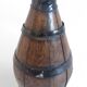19th Century Rustic French Oak and Metal Hand-Crafted Pitcher