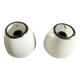 Pair of wall lights/White opal glass & Metal/Design Artémide/G Gismondi
