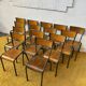 Lot 14 chaises d’école