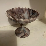 Old marbled opaline cup