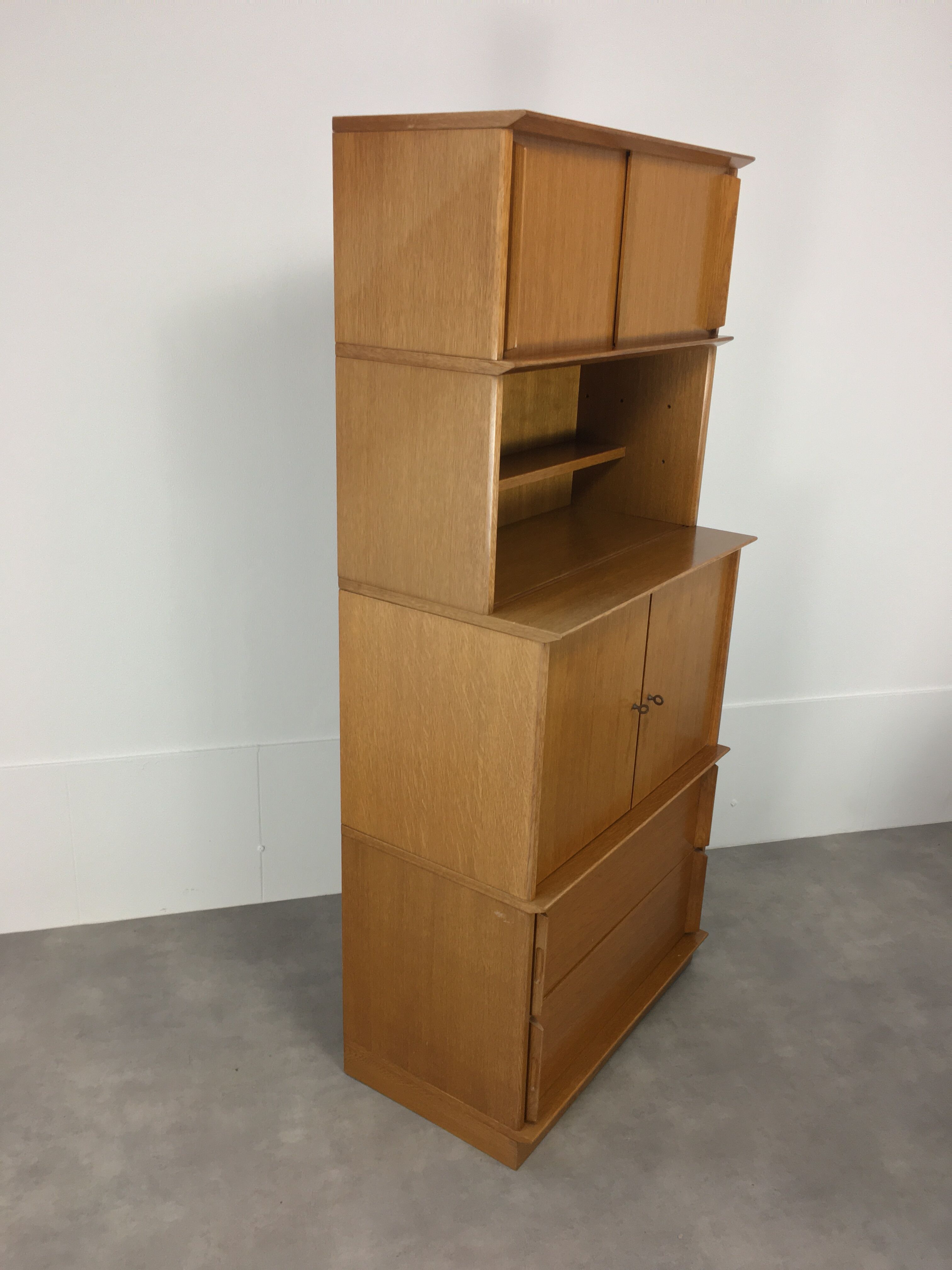 Oscar bookcase and storage 1960, Didier Rozaffy