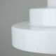 Suspension en laiton et plexiglas cascade mid-century