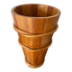 Antique Wooden Barrel Style Umbrella Stand Vintage Decor