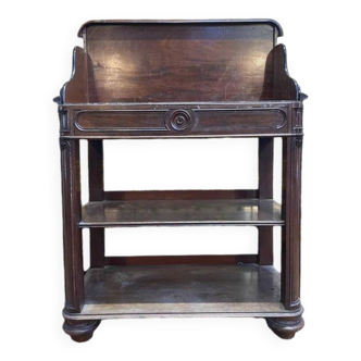 Console - Mahogany serving table from the Napoleon III period