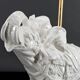Pair of White Ceramic Sculptural Lamps, Elephants, Italy, 1970