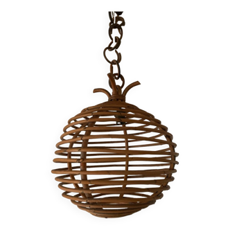 Rattan pendant light