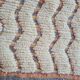 Traditional handmade carpet in pure Atlas wool, 2/3 m.