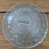 Plateau à fromages ou à dessert en verre avec cloche