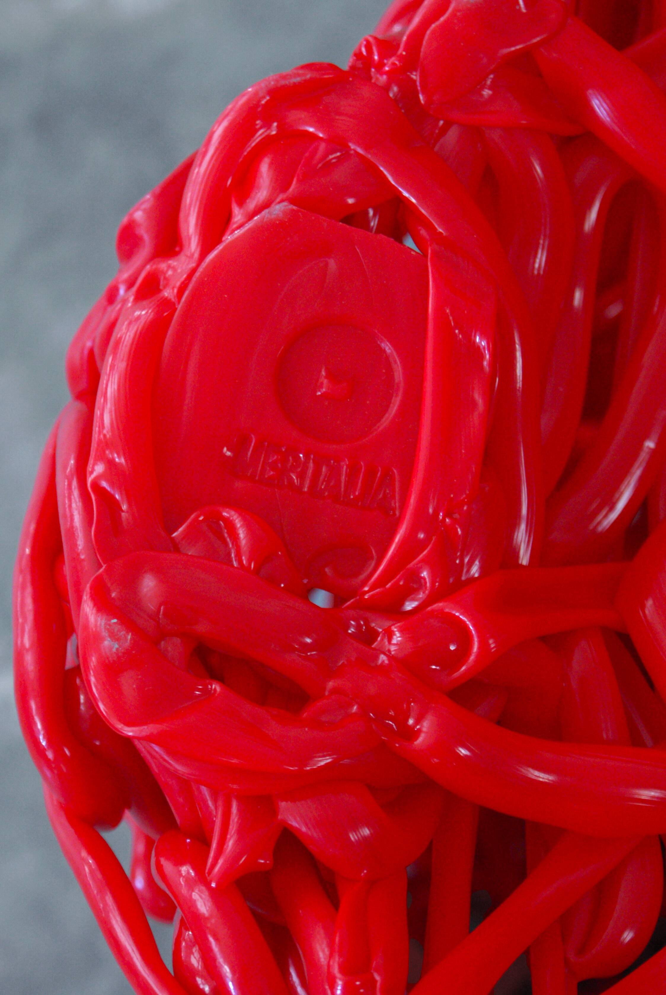 Senzafine armchair and pouf by Gaetano Pesce