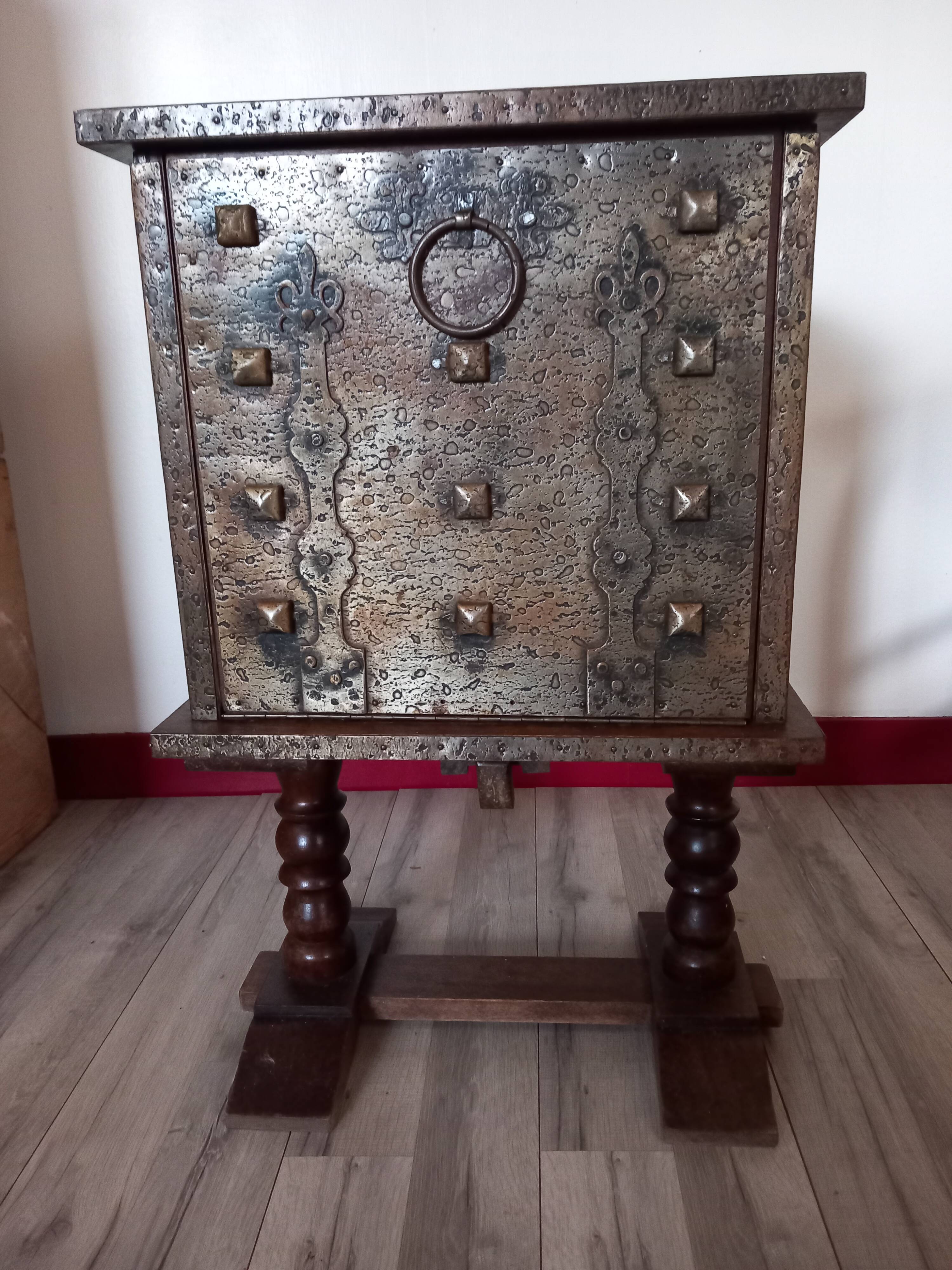 Vintage bedside table