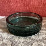 Cendrier vintage bleu