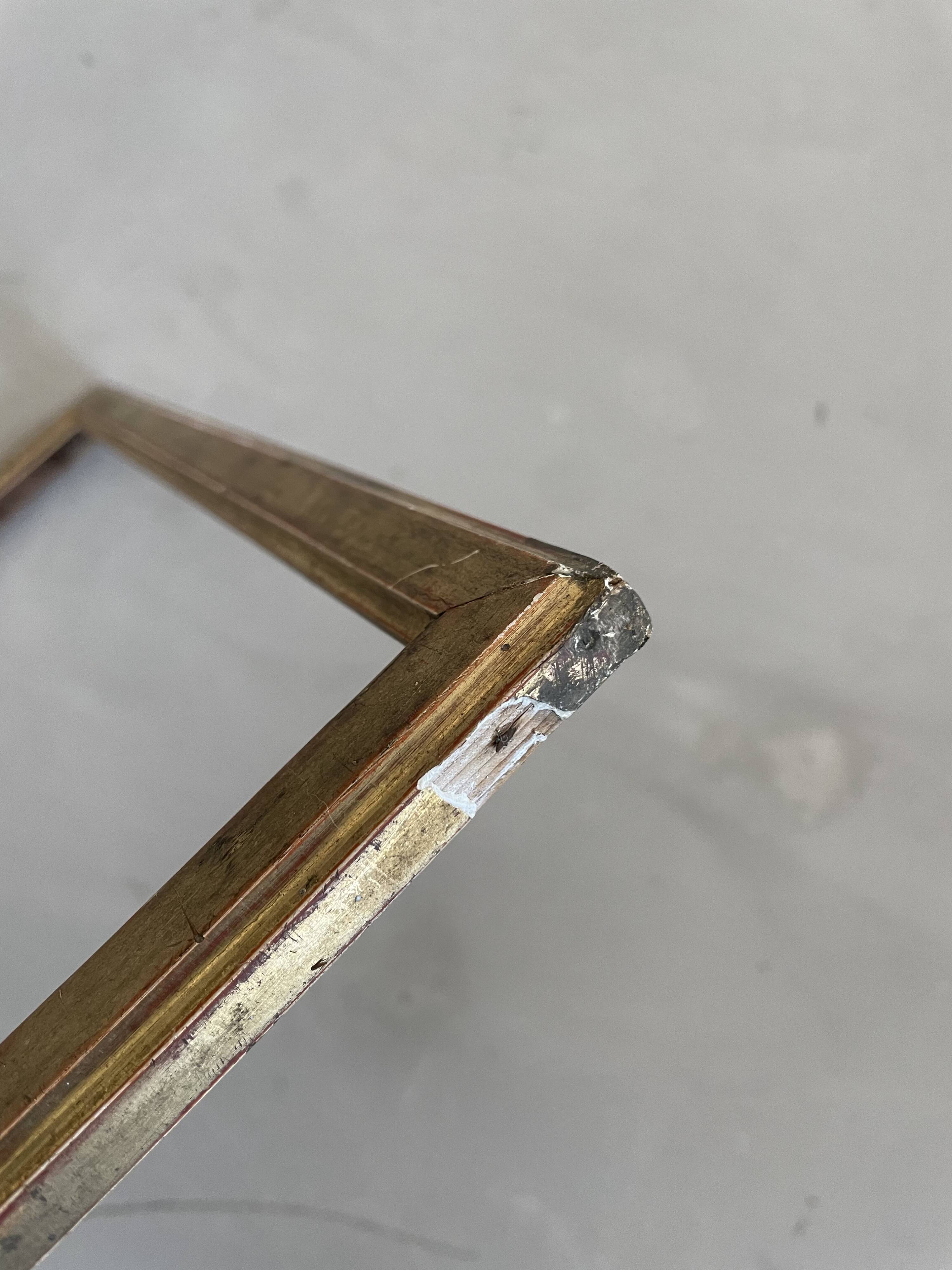 Old golden frame 33x42cm