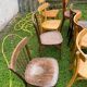 Lot 16 chaises bistrot dépareillées