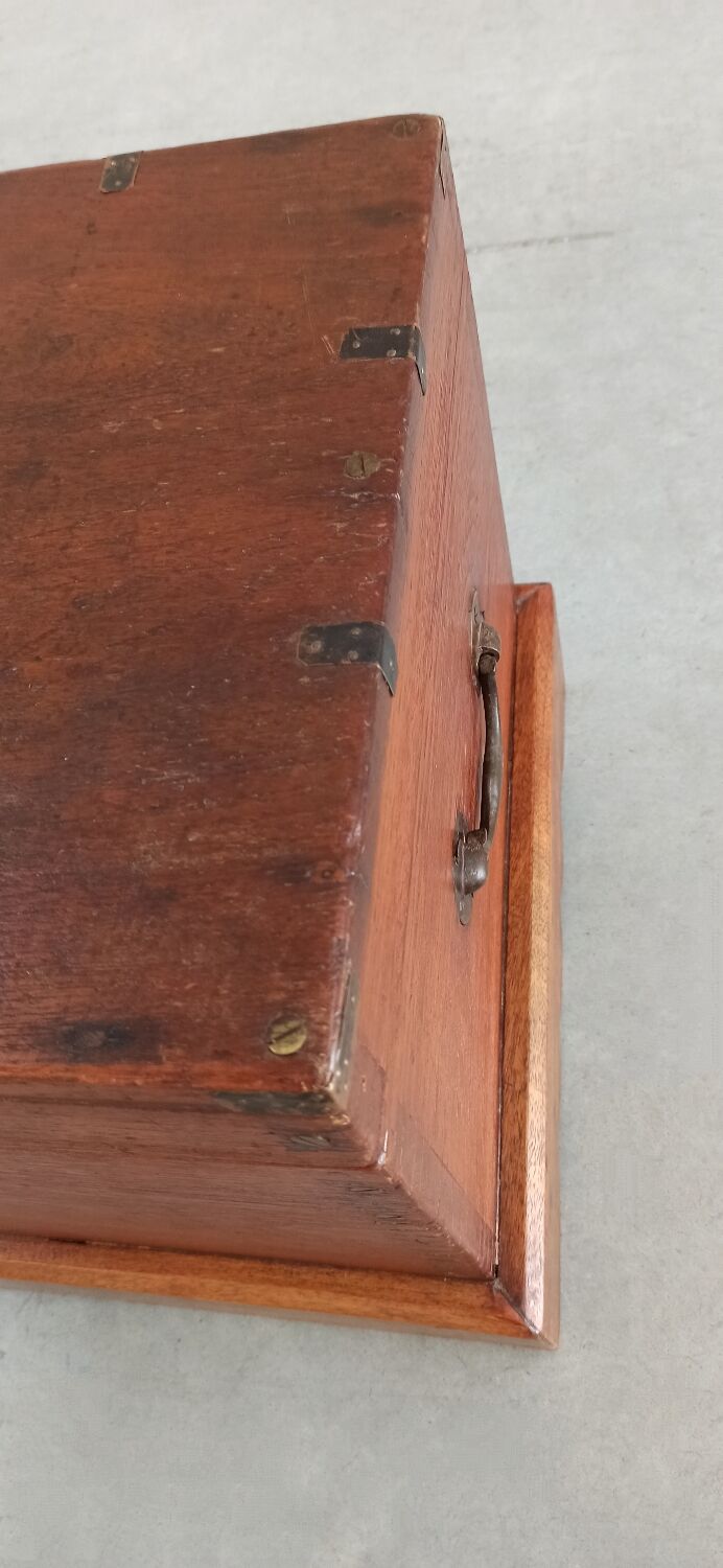 Vintage chest in exotic wood