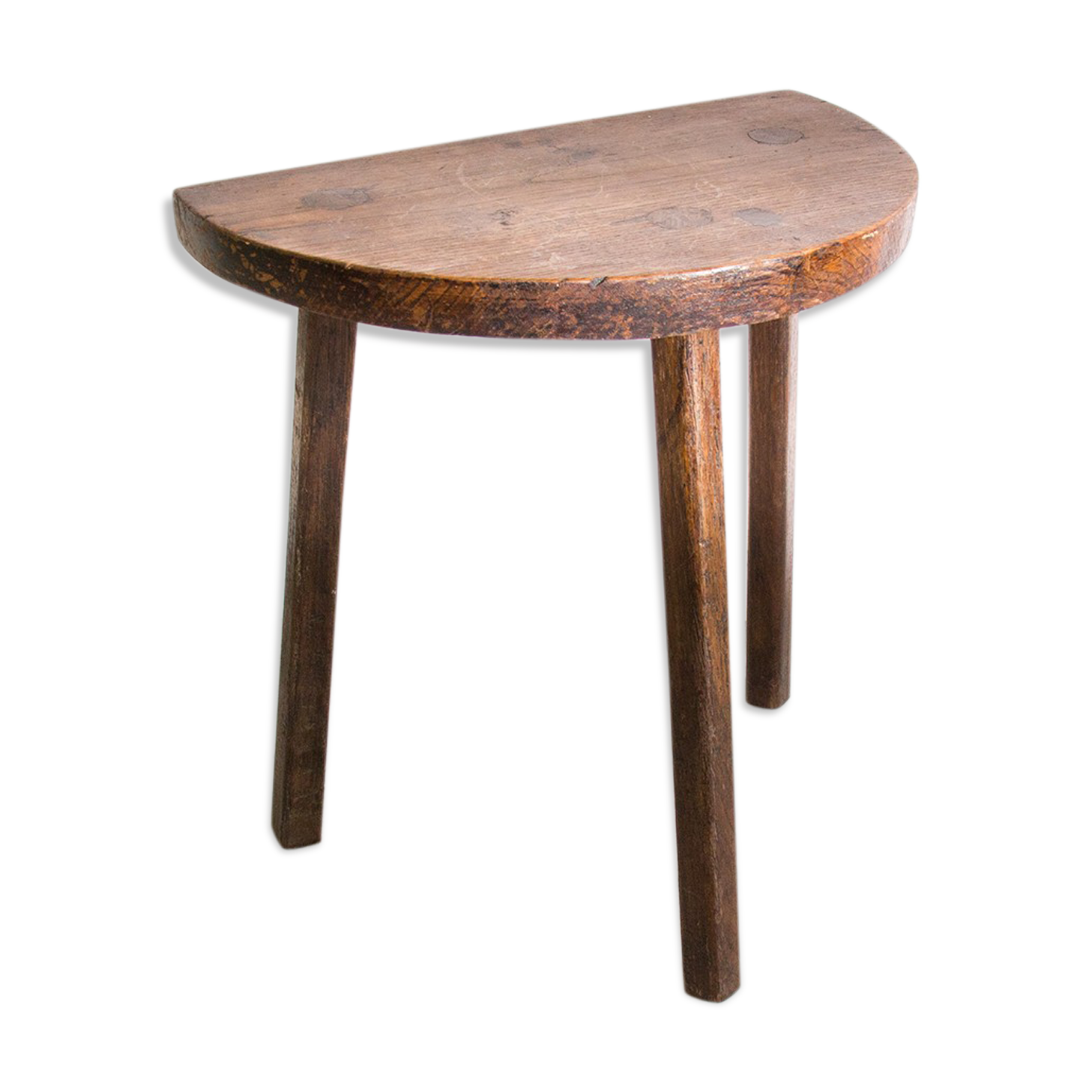 Wooden tripod stool