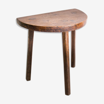 Wooden tripod stool