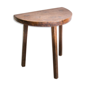 Wooden tripod stool