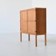 Kurt Ostervig high cabinet in oak A/S Randers Denmark 1960