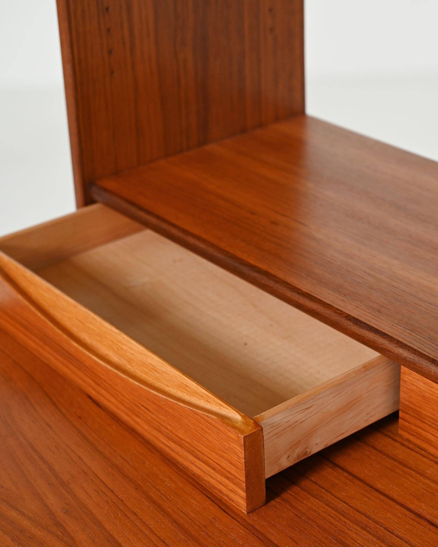 Bookcase with hidden desk by Bräntorps, 1960s