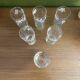 Set of carafe and 6 Legras glasses