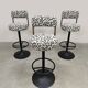 Swedish design Cobra barstools Borje Johanson ‘Swirl’
