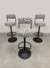 Swedish design Cobra barstools Borje Johanson ‘Swirl’