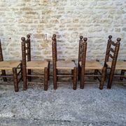 Chaises style Charles Dudouyt