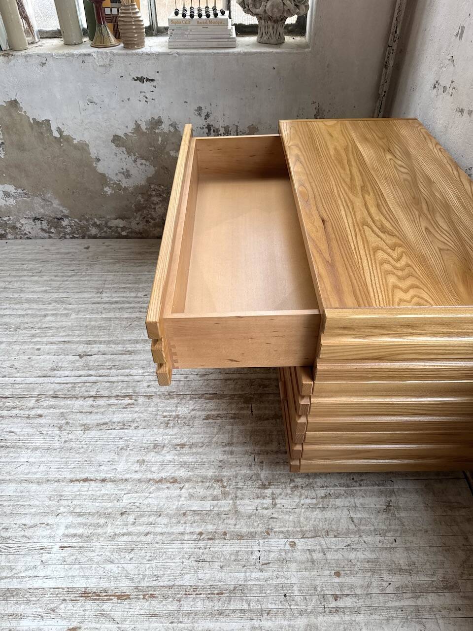 Solid oak chest of drawers Regain XL