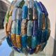 lustre en pate de verre Murano vintage