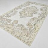 6x11 Beige & Cream Classic Turkish Rug, 194x328Cm