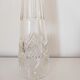 Carved glass decanter