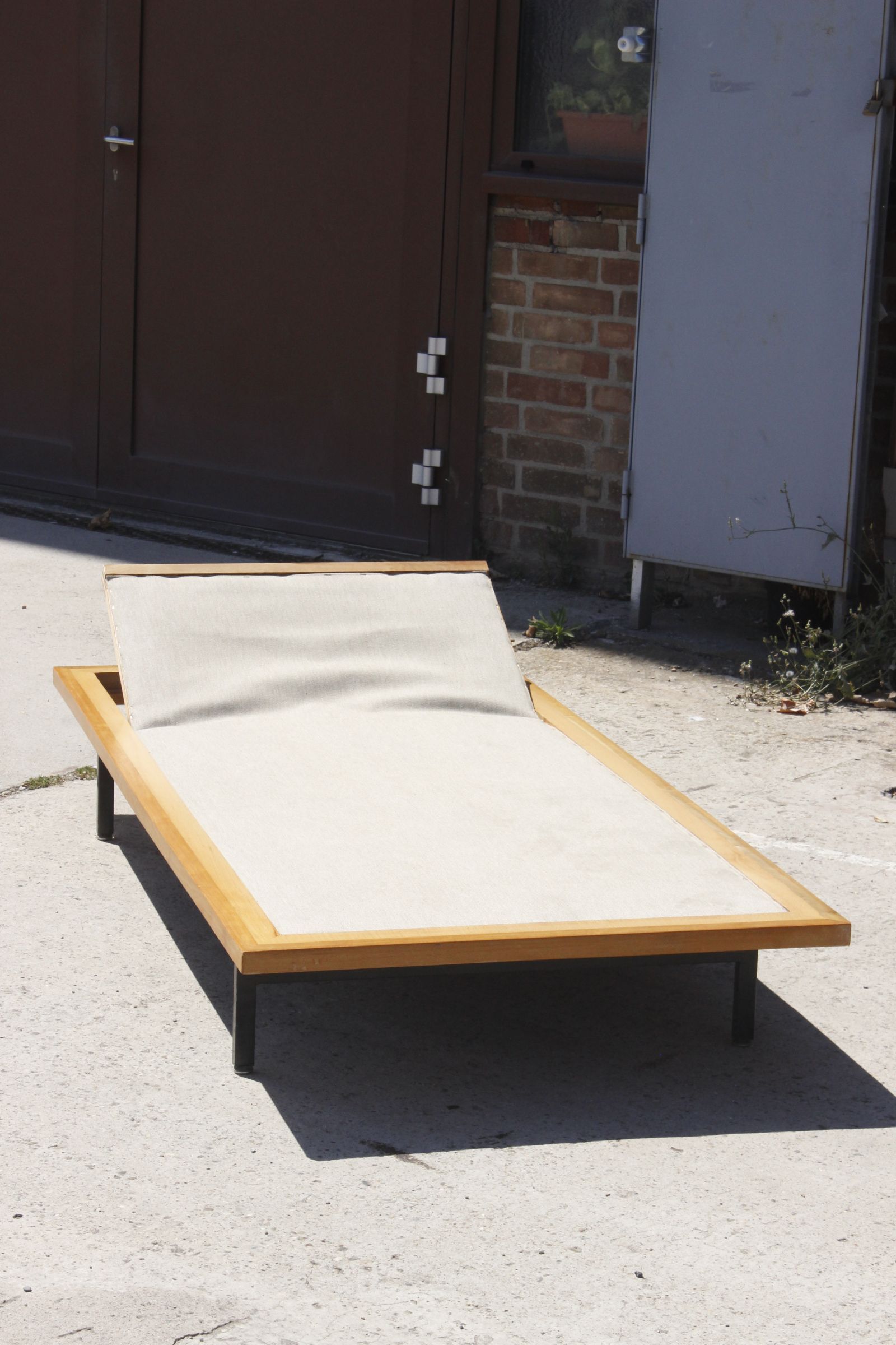Daybed DW1 by Dieter Waeckerlin for IdealHeim, Switzerland 1957