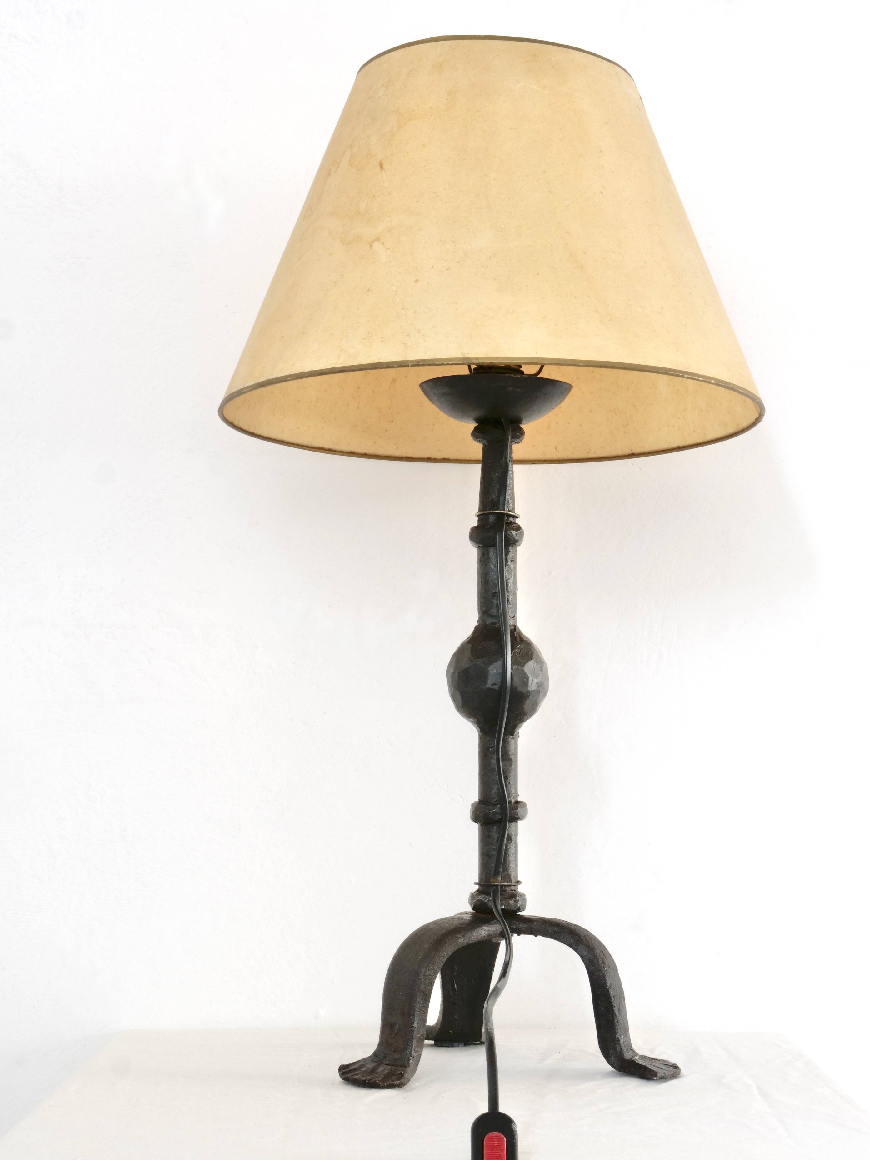 Wrought iron lamp deco Provençal castle
