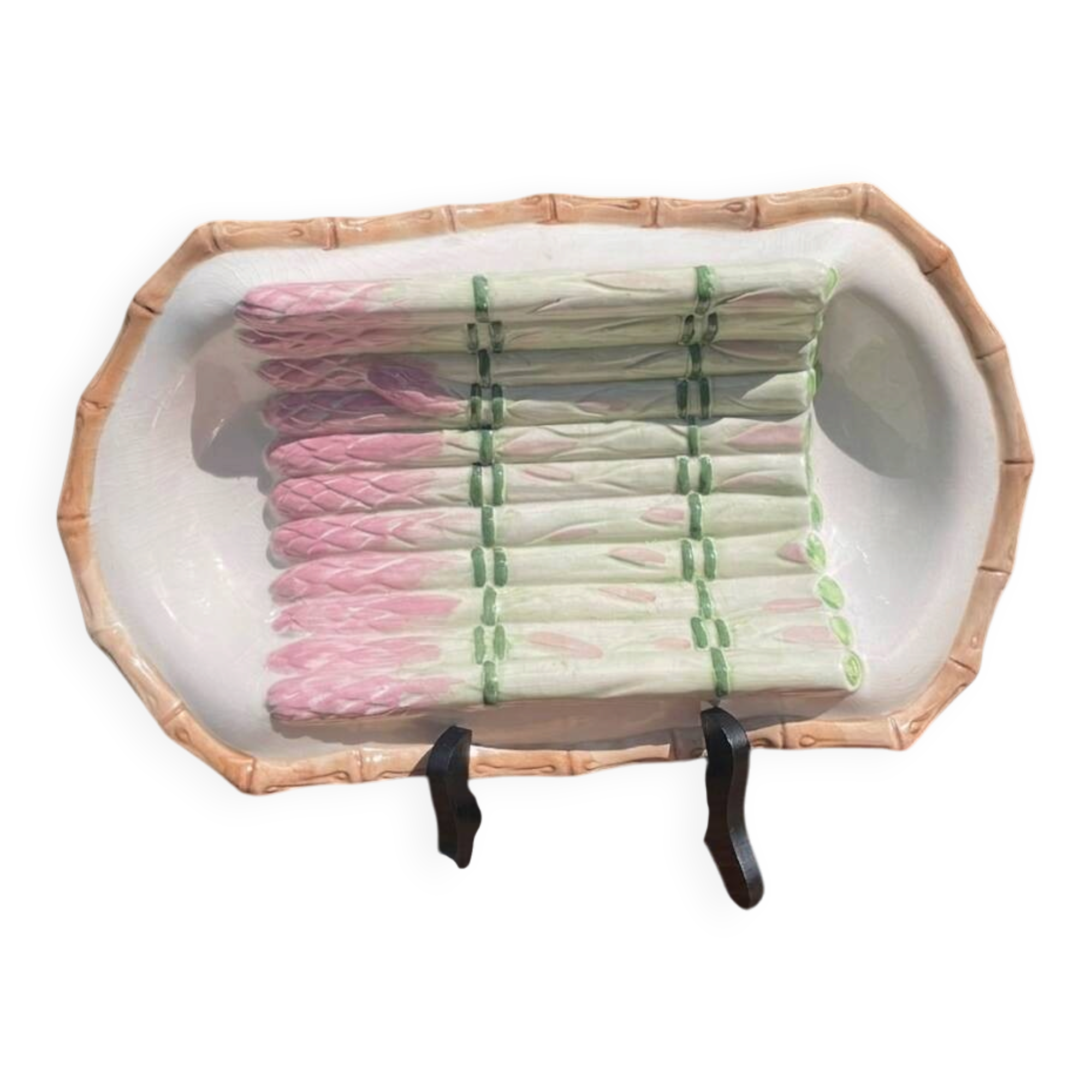 Vintage asparagus platter