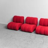 Divano modulare tessuto mod. giannone seven salotti anni ’70 vintage modernariato