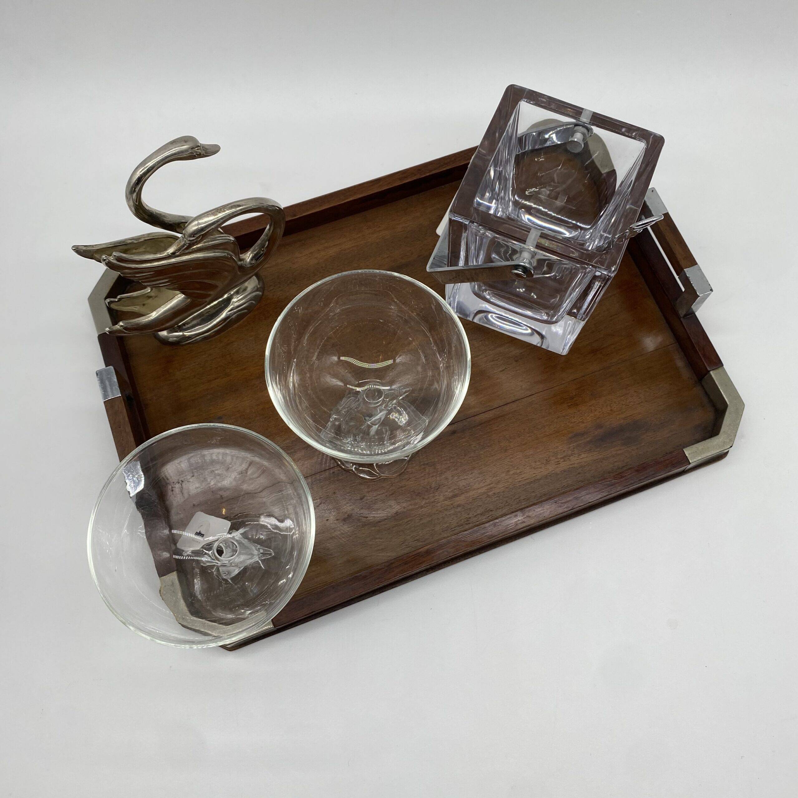 Art Deco wooden plateau – 1930s