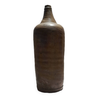 Large old stoneware bottle