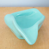 Vintage ashtray in earthenware, organic form