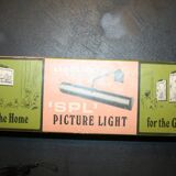 Wall light old golden light table