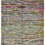 Tapis boho recyclé turc fait main 175 cm x 251 cm