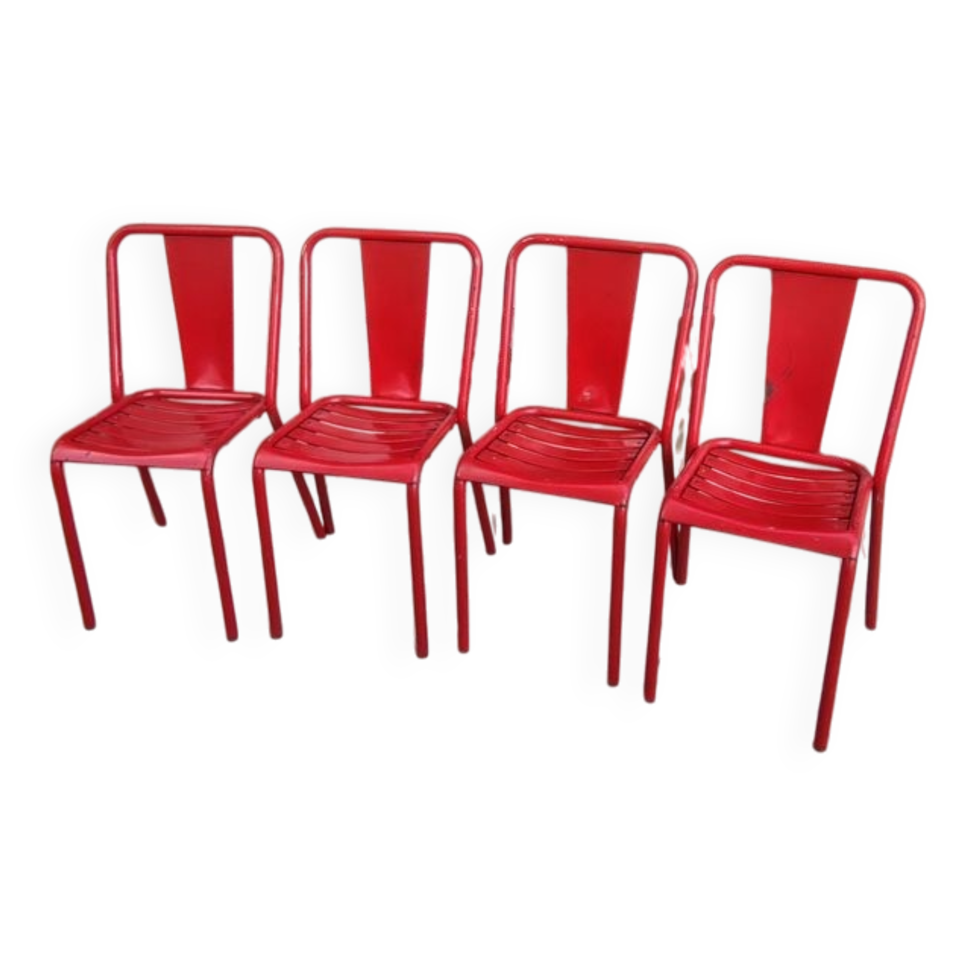 Chaises tolix modèle T4