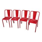 Chaises tolix modèle T4