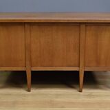 Solid oak pedestal desk, Régy establishments – 1940