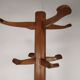 Vintage wooden parrot coat rack