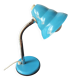 Vintage French desk lamp in blue lacquered metal – 1970s