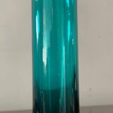 Trio of vintage glass paste vases