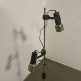 Brass floor lamp