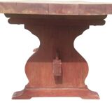 Solid oak farmhouse table